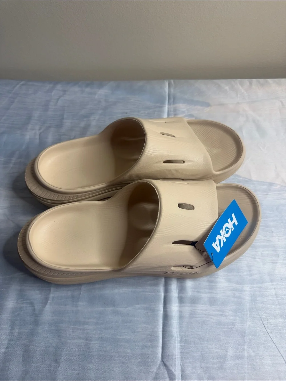 Hoka U Ora Recovery Slide 3 in Shifting Sand men’s sz 9 women’s sz 11 NWT